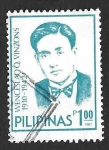 Sellos de Asia - Filipinas -  1862 - Wenceslao Q. Vinzons