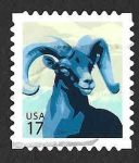 Sellos de America - Estados Unidos -  4138 - Muflón Canadiense