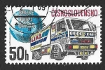 Sellos de Europa - Checoslovaquia -  2725 - Rally París - Dakar