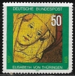 Sellos del Mundo : Europa : Alemania : St. Elisabeth von Thüringen