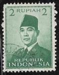 Sellos del Mundo : Asia : Indonesia : President Sukarno 