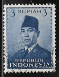 Sellos del Mundo : Asia : Indonesia : President Sukarno