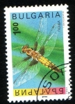 Stamps : Europe : Bulgaria :  Odonato