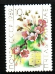 Stamps : Europe : Russia :  Abejas