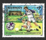 Sellos del Mundo : Europa : Austria : 1839 - Fútbol. Campeón de Liga