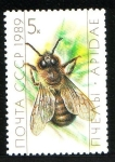 Stamps : Europe : Russia :  Abejas