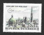 Sellos del Mundo : Europa : Austria : B308 - Exposición Filatélica Internacional 