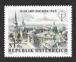 Sellos del Mundo : Europa : Austria : B310 - Exposición Filatélica Internacional 