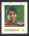 Sellos del Mundo : Europa : Austria : Sellos Personalizado - Martin Harnik