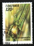 Stamps : Africa : Tanzania :  Araña