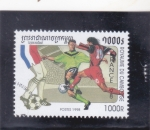  de Asia - Camboya -  MUNDIAL FRANCIA'98