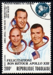 Stamps Africa - Togo -  Apolo XIII: Tripulacion