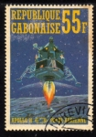 Stamps Africa - Gabon -  Apolo 14