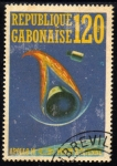 Stamps Gabon -  Apolo 14