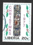 Stamps Africa - Liberia -   Christmas 1977
