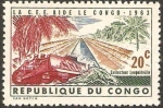 Stamps Republic of the Congo -  recolectando