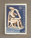Stamps Greece -  Escultura moderna