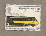 Stamps United Kingdom -  Tren Alta velocidad