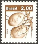 Stamps Brazil -  coco