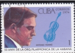 Stamps America - Cuba -  50 ANIV. DE LA ORQ,FILARMONICA DE LA HABANA