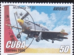  de America - Cuba -  AVIONES-MUSTANG TF 51