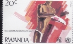 Stamps Africa - Rwanda -  UIT- TELECOMUNICACIONES