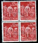 Stamps Germany -  1922 Deutches Reich: Agricultura