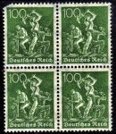 Stamps Germany -  1922 Deutches Reich: Mineria