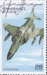  de Africa - Marruecos -  avión de combate