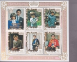Stamps Oceania - Cook Islands -  BODA REAL CARLOS Y LADY DI