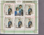 Stamps Oceania - Cook Islands -  BODA REAL CARLOS Y LADY DI