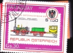 Stamps America - Paraguay -  150 ANIVERSARIO DEL FERROCARRIL AUSTRIACO
