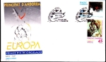  de Europa - Andorra -  EUROPA CEPT- PINTURA