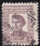Sellos de America - Uruguay -  General Artigas