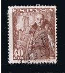 Stamps Spain -  Edifil  nº  1027  General Franco