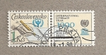 Stamps Czechoslovakia -  Año internacional de alfabetización