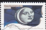 Sellos del Mundo : Europa : Francia : cara de la luna