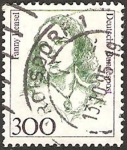 Stamps : Europe : Germany :  1265 - Fanny Hensel, musica