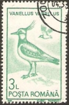 Stamps : Europe : Romania :  fauna, vanellus vanellus