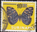 Sellos del Mundo : America : Surinam : Mariposa