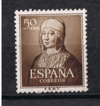 Stamps Spain -  Edifil  nº  1092  V Cent. del nacimiento de Isabel la Católica