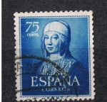 Stamps Spain -  Edifil  nº  1093  V Cent. del nacimiento de Isabel la Católica