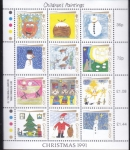  de Europa - Reino Unido -  NAVIDAD'91