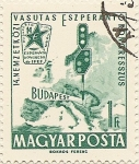 Stamps Hungary -  VASUTAS ESPERANTO