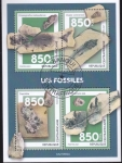  de Europa - Rep Centroafricana -  FOSILES