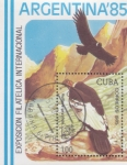  de America - Cuba -  EXPOSICIÓN FILATELICA INTERNACIONAL ARGENTINA'85
