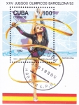  de America - Cuba -  XXV JUEGOS OLIMPICOS BARCELONA'92