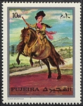 Stamps United Arab Emirates -  Caballos