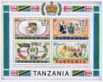  de Africa - Tanzania -  25º aniversario del reinado de Isabel II