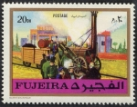 Stamps United Arab Emirates -  Trenes